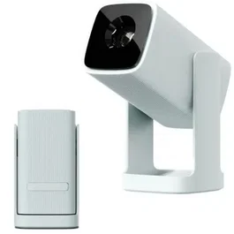Wanbo Cube 1 Proyector Portátil 720p HD 350 Lúmenes ANSI WiFi Android TV 11 Azul Cielo
